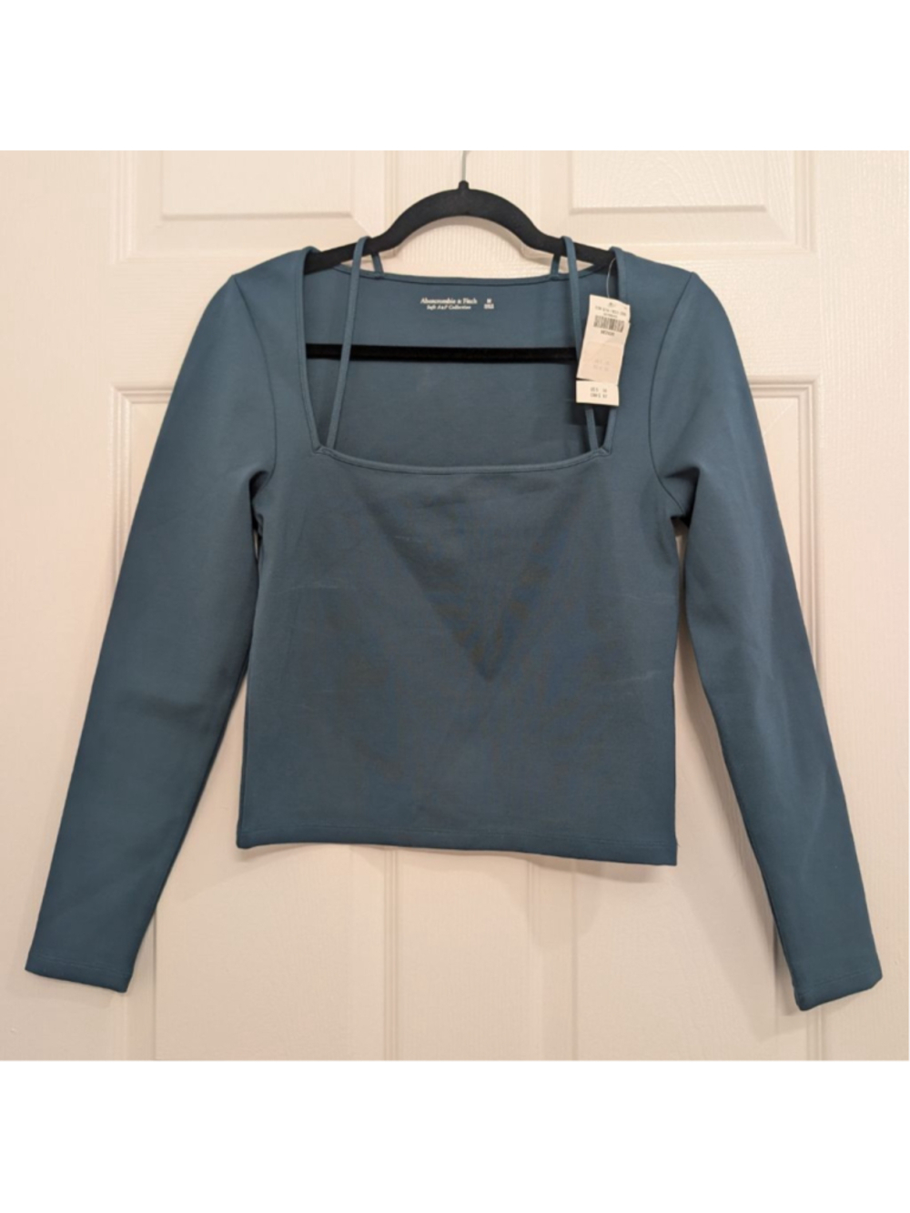 Women's Abercrombie & Fitch Long Sleeve Tee M Teal